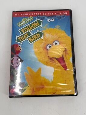 SESAME STREET “Follow That Bird” 25th Anniversary Deluxe Edition DVD -SEALED